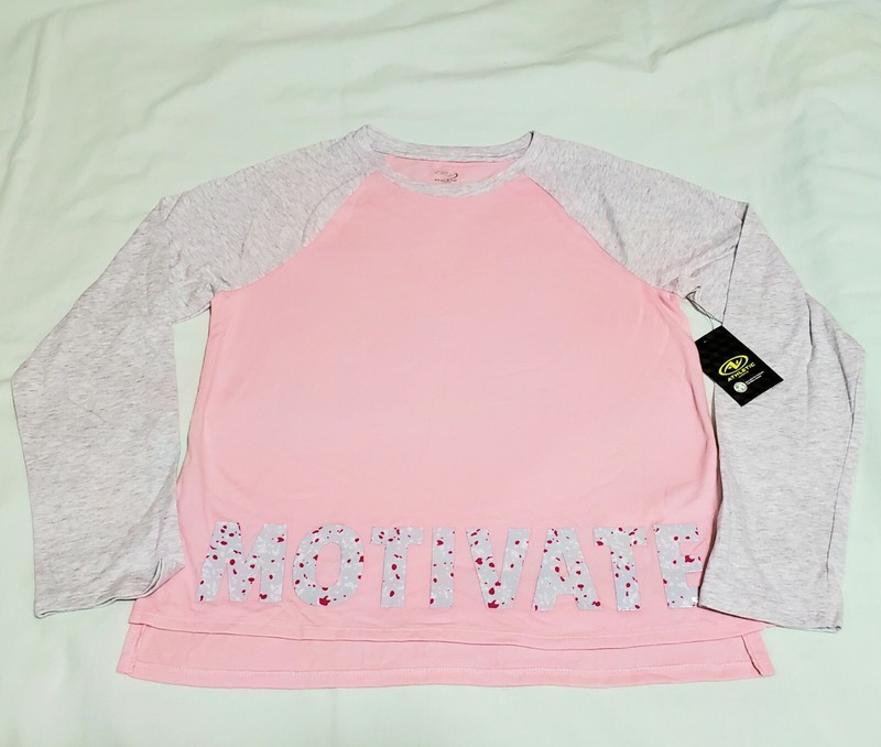  Athletic Works Little girls sz 14/16 longsleeve shirt - BRAND NEW!