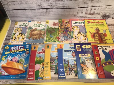 Lot 12 Homeschooling K-4 Smart Alec Learning Math Reading Vocabulary Phonic VTG