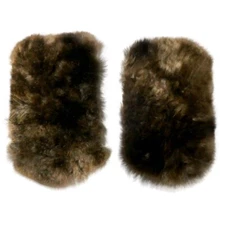 Glacier Wear Hand/Foot Warmers - Natural Plucked and Sheared Beaver - wmr100