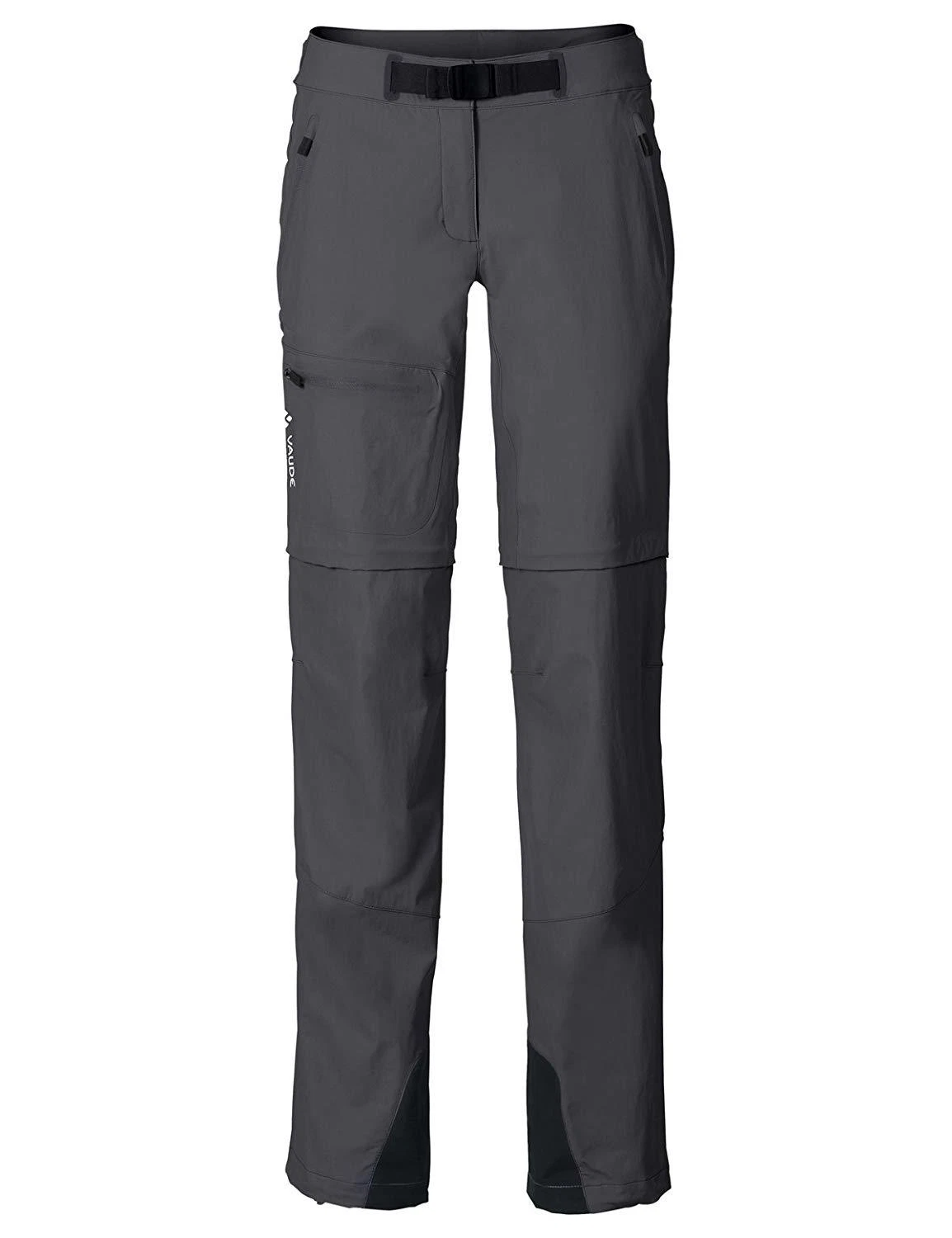 Women's Vaude Badile W28" L30" - ZIP OFF Softshell Trousers Pants. XXS / Eu 34