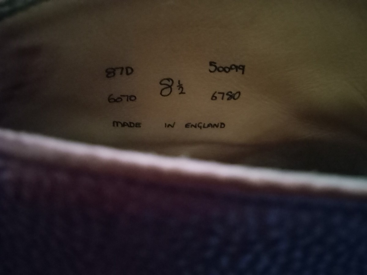 BROOKS BROTHERS PEAL & CO x Alfred Sargent Chukka boots Sz  display picture 1