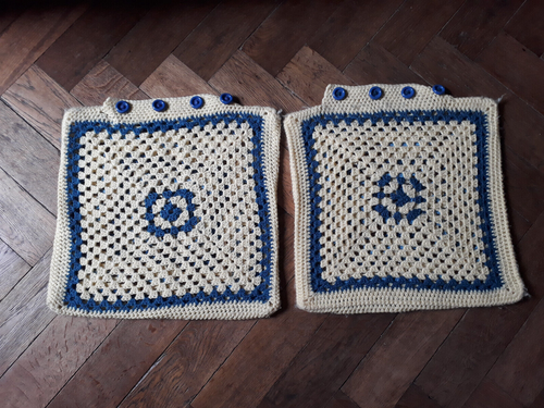 Patron de taie d'oreiller bonhomme de neige au crochet : coussin tapisserie (Patron - Canada