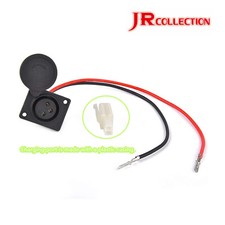 XLR Charging Port / Socket w/Cap Plastic CURRIE GT SCHWINN EZIP IZIP Part