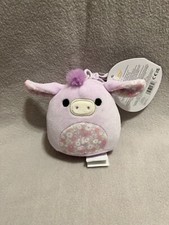 Delzi Donkey Squishmallow Clip
