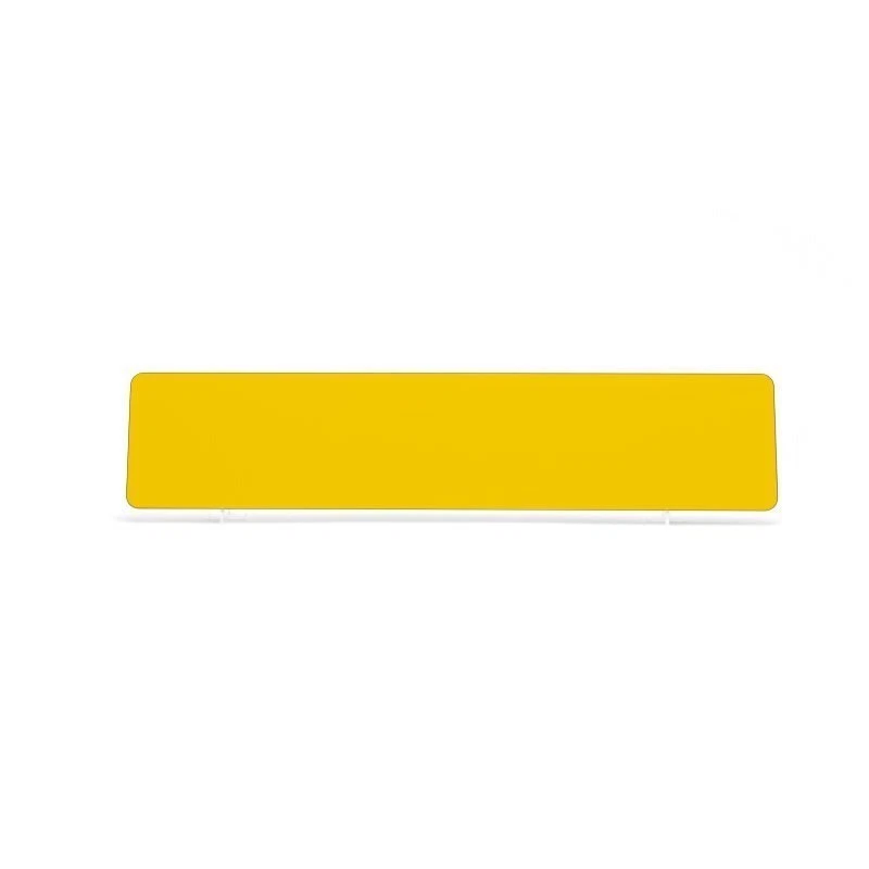 Blank outlet number plates