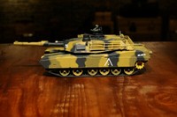 "Rc Panzer \"U.S. Abrams M1A2 \" 1:24 Mod \"816\" Schuss Sound + Ir-Battle System"