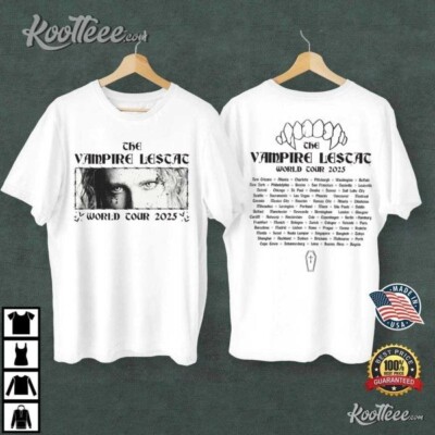 The Vampire Lestat World Tour 2025 T-Shirt | eBay