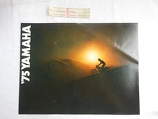 Vintage '75 Yamaha Full Line Sales Brochure, # LIT-11035-00-75. f2