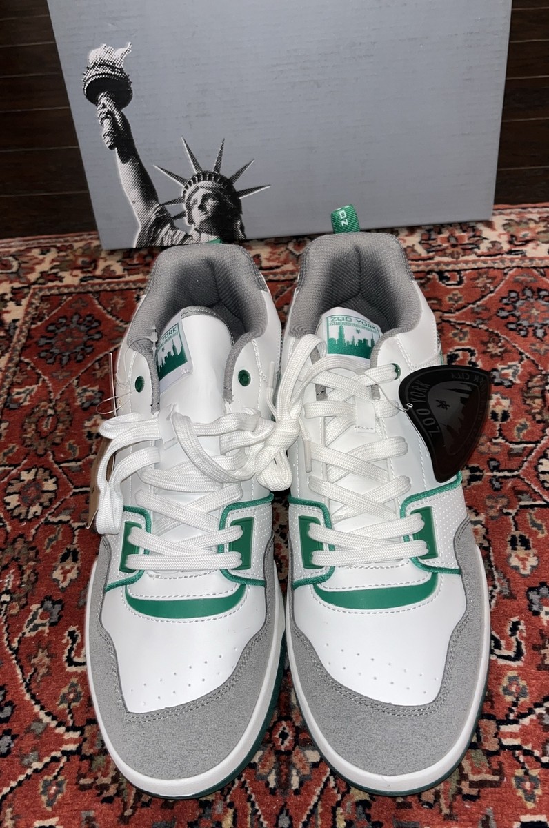 $79.99 NWB MENS ZOO YORK GREEN RODNEY SNEAKERS, Sizes 11, 12, 13