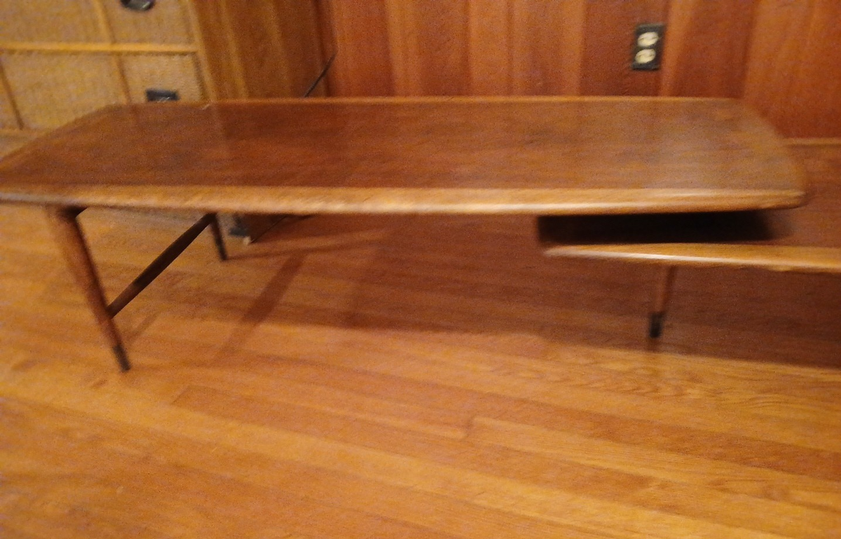 1960s Lane Expanding Switchblade-Boomerang Coffee Table | eBay