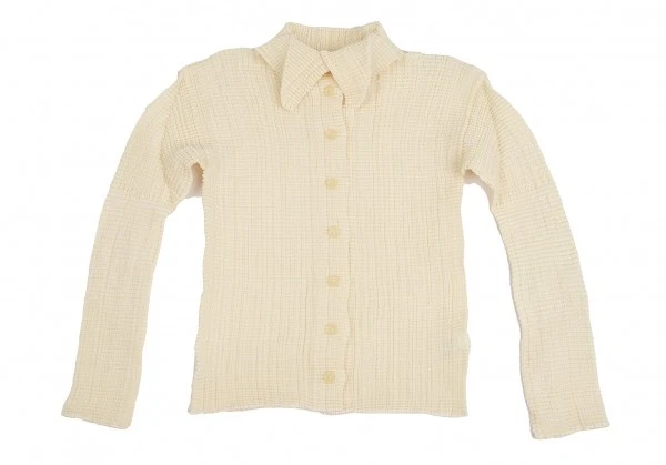 PLEATS PLEASE PLEATS (T.) Stretch Pleated Cardigan Size 3(K-123468) - Image 2 of 4