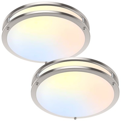 36W LED Ceiling Lights for Bedroom Kitchen, 3600lm Super Bright, Dimmable Flu...