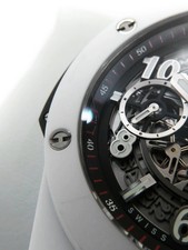 HUBLOT Big Bang Unico 411.HX.1170.RX 46mm White Gray Black Dial Card #T049 5
