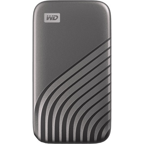Портативный твердотельный накопитель WD My Passport WDBAGF0010BGY-WESN емкостью 1 ТБ - Внешний - S