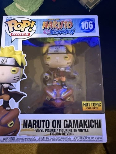 Funko Pop! Rides: Naruto - Naruto on Gamakichi - Hot Topic (Exclusive) #106