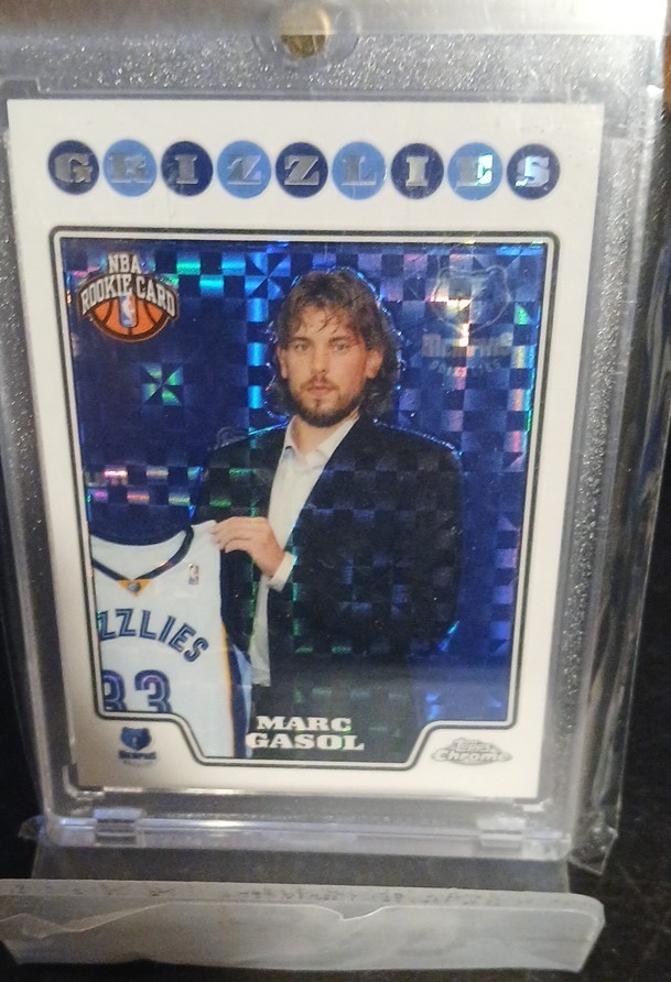 2008-09 Topps Chrome - Marc Gasol #212 X-Fractor /288 (RC)