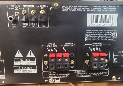 PIONEER VSX-D510 & 5.1 Kanäle 80 Watt Reciever & Verstärker - Bild 6 von 7