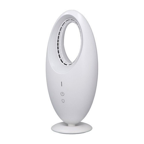 Bladeless Desk Fan Air Circulator With LED Light USB Charging (With Battery) - Picture 4 of 12
