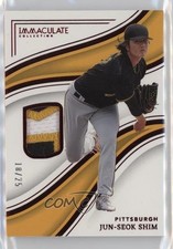 2023 Panini Immaculate Red 18/25 Jun-Seok Shim #137 17f8