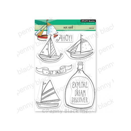 Penny Black Clear Stamps - Set Sail 30-842