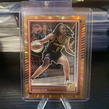 2025 Donruss WNBA Basketball Kelsey Mitchell Orange Numbered /199 SP fever