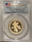 2021-S Native American Dollar Proof — photo from another recent sale