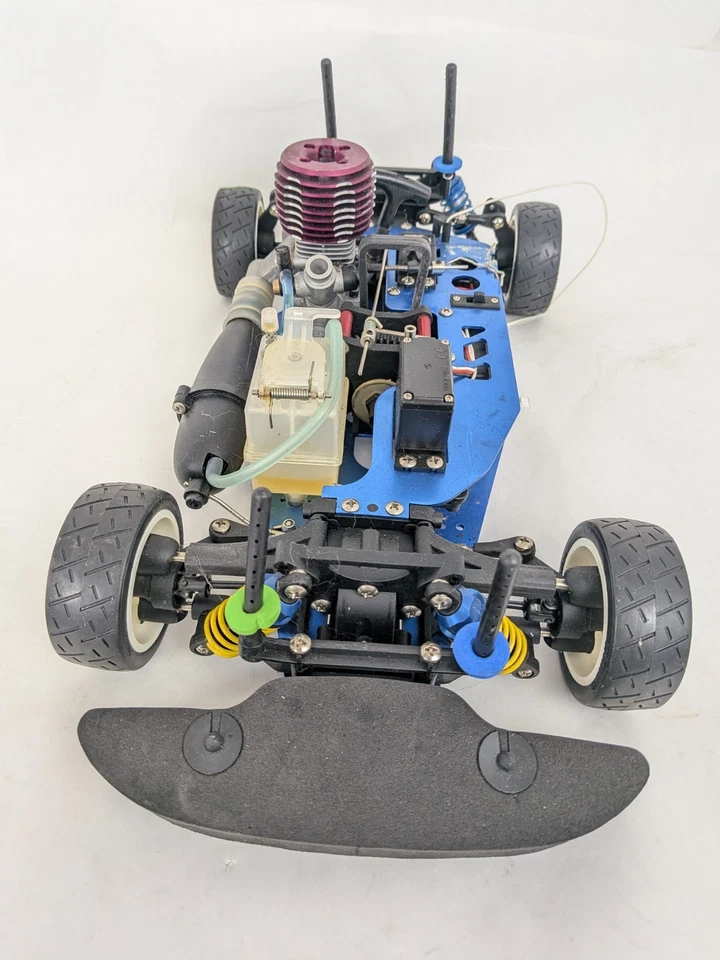 Victory Hawk Nitro RC Race Car 1/10th Remote Control Race Motor Parts Repair - Image 3 of 4