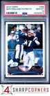 2013 TOPPS #369 TOM BRADY-ROB GRONKOWSKI PATRIOTS PSA 10