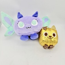 Pet Simulator X Plush Lot Purple Fairy Golden Dog Roxy No DLC Code