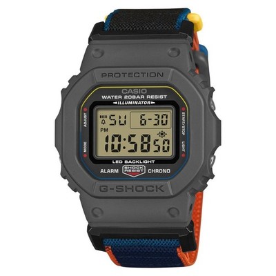 New  G SHOCK DW 5600MNC 8A2JF MAGNETIC CLOTH BAND    With Tag  is  FIDLOCK Magne
