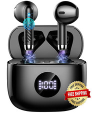 Aud fonos Inal mbricos Bluetooth Auriculares Con Micr fono Y Estuche De Carga