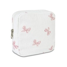 Small Pouches for Purse Cute Mini Cosmetic Bag with Zipper Aesthetic Corduroy...