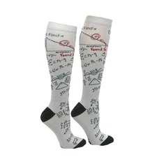 Unisex Find X Funny Math Novelty Compression Socks for Women and Men