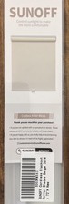 SUNOFF Cordless Blackout Roller Shade Blind 36x72 White New Window Blind
