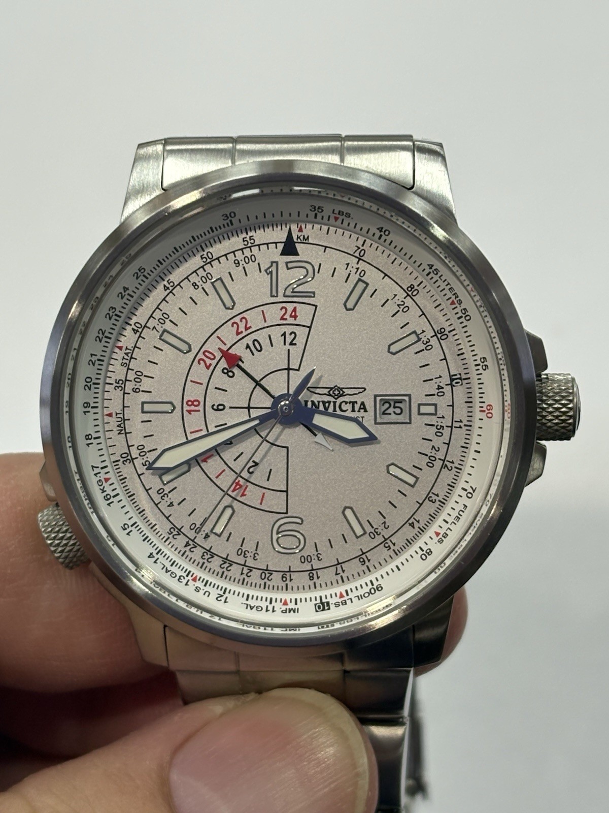 Invicta 5749 Force Flight Multifunction Stainless… - image 3