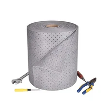 Aain LT10W Heavy Weight Oil Absorbent Mat Pads Roll, Universal Oil Absorbent ...