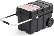 Resin Portable Tool Box Rolling Locking Syste...