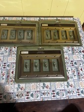Allen Roth Satin Nickel 4-Gang Decorator/Rocker Metal Wall Plate 0140998