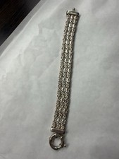 925 Sterling Silver Women’s Bracelet Jewellery 33 Grams