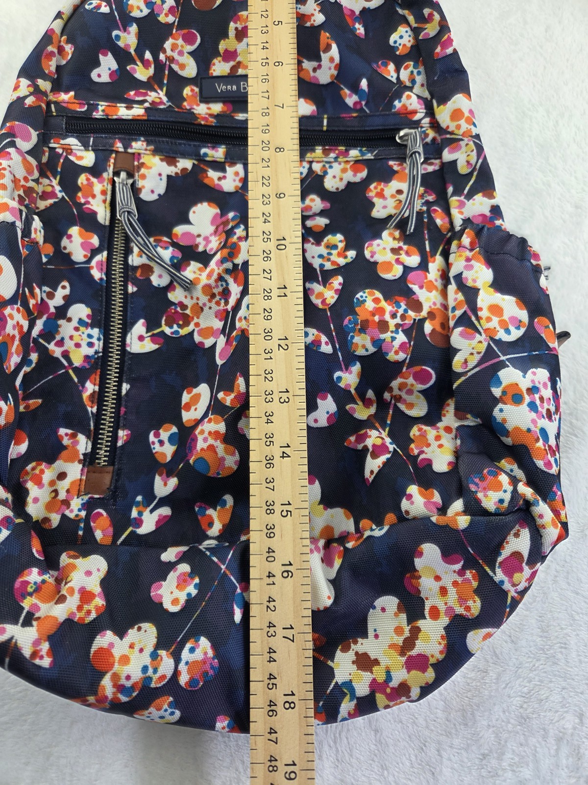 Vera Bradley Lighten Up Small Backpack Java Flora… - image 14