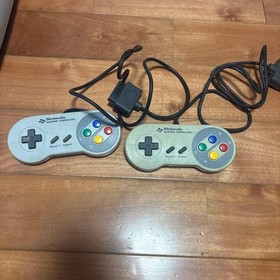 Nintendo Super Famicom SFC SHVC-001 Vintage Used Console Retro w/ 2 Controllers