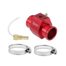 12V/24V Universal Water Temp Sensor Kit, 1/8" NPT Red Adapter 180'F on - 1.18"