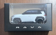 1/43 Toyota RAV4 pullback car white black Minicar