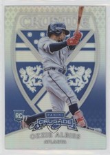 2018 Panini Chronicles Crusade Holo Prizm Ozzie Albies #25 02l6
