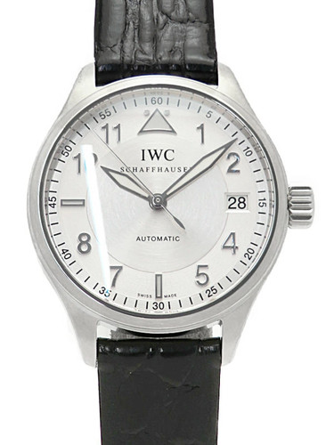IWC Pilot Watch IW325605 Stainless Steel Leather 33mm Box and ...