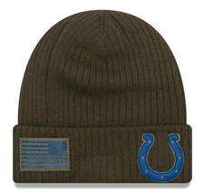 RARE 100 Authentic NWT New Era NFL Salute To Service Sport Knit Beanie No Pom