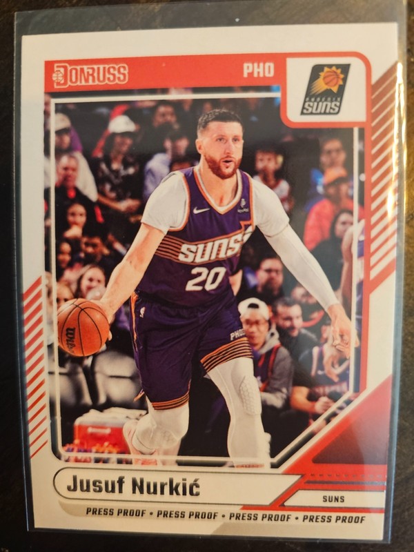 2024-25 Donruss Jusuf Nurkic Press Proof #154
