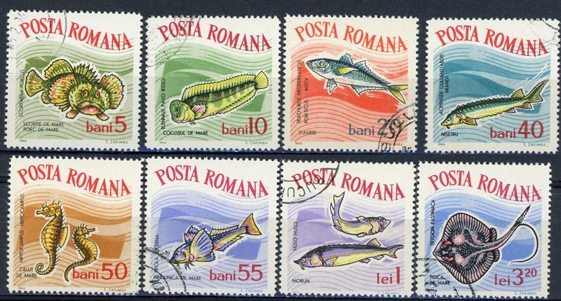 sr2688 Romania Sc#1635-42 Canceled