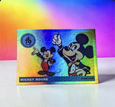 Topps Mickey Mouse T55-26 Disneyland 70th Anniversary Insert