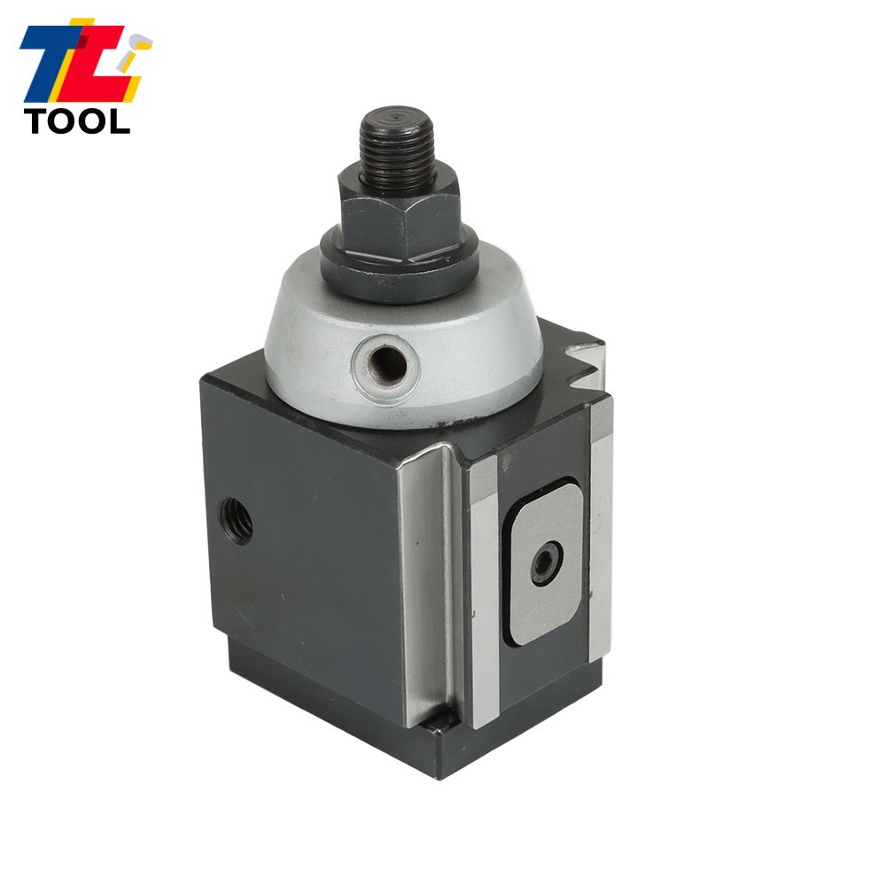 3-Pcs AXA 250-100 Set Piston Type Quick Change Tool Post Holder For Lathe 6- 12"